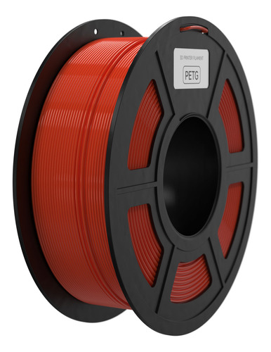 Filamento De Impresión 3d Rojo Fdm Compatible Con Filamento