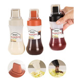 Botella Salsera Dispensador Para Apretar De Exprimible 350ml