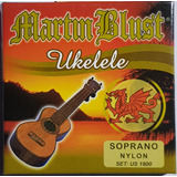 Cuerdas Encordado Para Ukelele Soprano Martin Blust Us1800