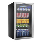 Euhomy - Refrigerador De Bebidas, Mini Refrigerador De 126 L