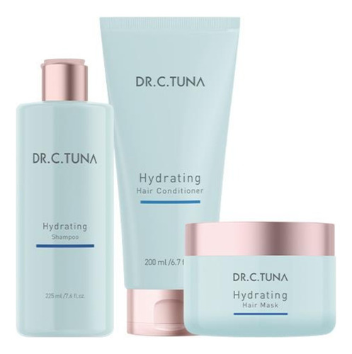  Set Hydrating: Shampo, Mascarilla, Acondicionador-  Farmasi