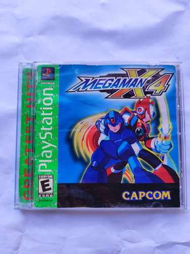 Megaman X4 Playstation 1 Ps1 Ps2 Ps3