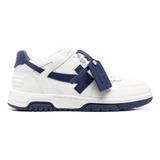 Tenis Off White Out Office - White Blue Navy