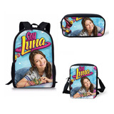 3d Pretty Soy Luna Fashion Hip Hop, 3 Unidades/es