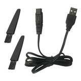 Cargador De Afeitadora Cable Usb Para Microtouches Solo Afei