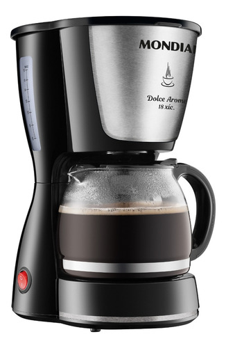 Cafeteira Elétrica Dolce Arome C-30-18x Preto Mondial 110v