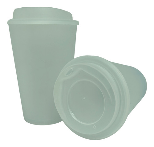 150 Piezas Vaso Cafetero Con Tapa 700ml Tipo Starbucks 23oz