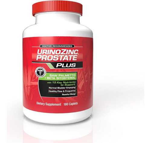 Urinozinc Prostate Plus, Saw Palmetto & Beta Sistosterol Sup