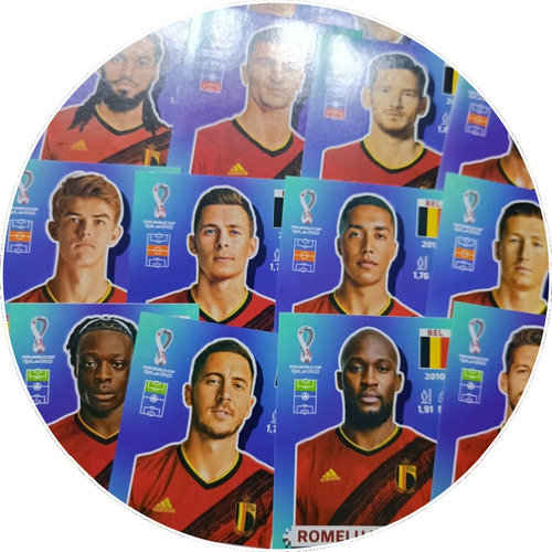 Belgica - Lamina Original Álbum Mundial Qatar 2022