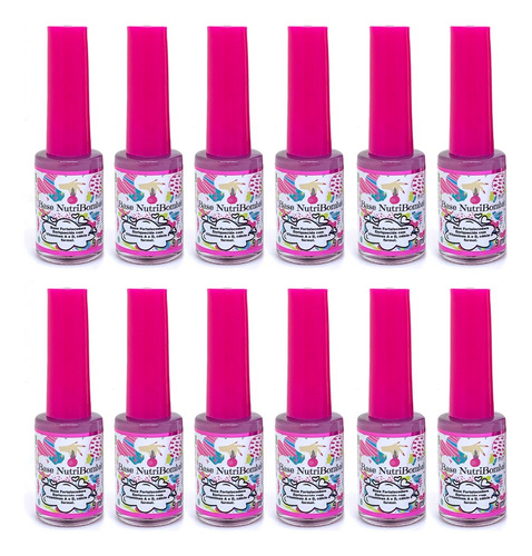 Fortalecedor De Unhas Nutribomba Kit Com 96 Bases