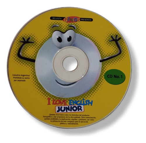 Juego P/pc I Love English Junior De Genios Original 