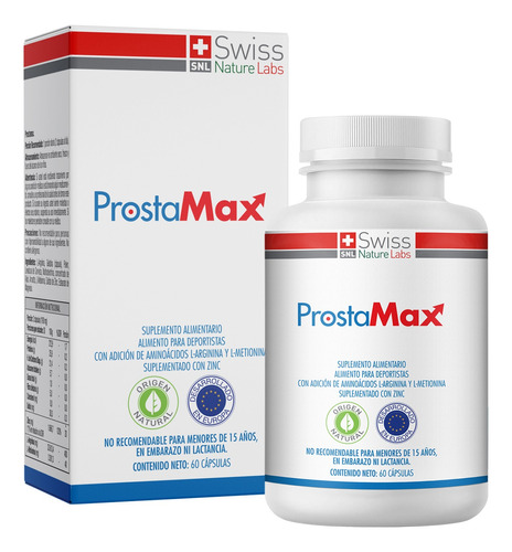 Prostamax Suplemento Alimentario Para 1 Mes