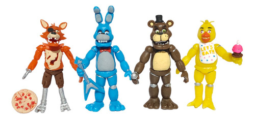Nuevo Paquete Figuras Fazbear Five Nights At Freddy's 