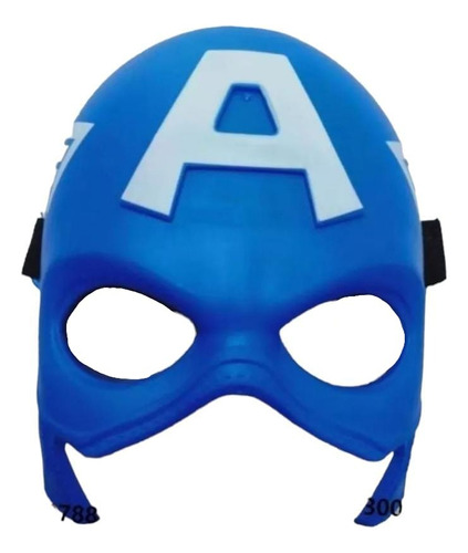 Pack 9: Máscara Capitán America Con Accesorios Halloween