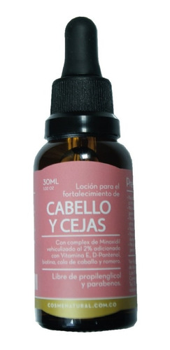 Minoxidil 2% Mujer Cabello/ceja - mL a $923