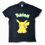 Polera Infantil-juvenil Pokemon, Polera Pokemon