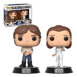 Funko Pop Star Wars 40 Years Han Solo & Princess Leia