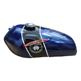 Tanque Nafta Azul Cafe Racer Scrambler Tracker Moto Sur