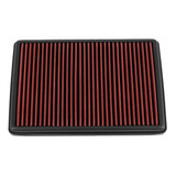 Dna Motoring Afpn-207-rd Filtro De Aire Lavable De Alto Fluj