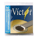 Encordadura Victor Para Guitarra, Acero Con Borla