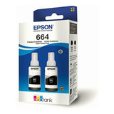 Epson Paquete De 2 Tintas Color Negro Ecotank Para L120,