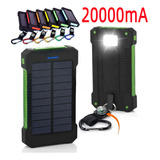 Cargador Vehicular Power Bank Solar 20000 Alta Capacidade