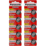 Panasonic Cr2032 Batería De Litio De 3 V (5 Und) Pack De 2