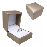 Pack 5 Cajas De Ecocuero Para Anillos