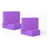 4 Pzas Bloque Para Yoga Pilates Block Fitness Brick