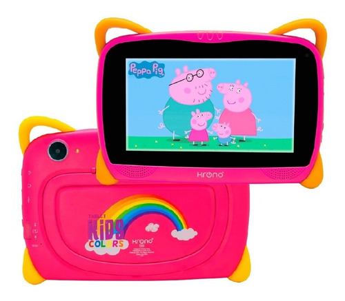 Tablet Krono Kids Colors Ram 2gb / Rom 16 Gb Niños-niñas 