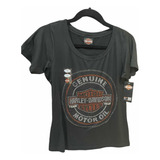 Playera Harley Davidson De Dama