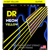 Dr Strings Hi-def Neon Cuerdas Para Guitarra Electrica (nye-