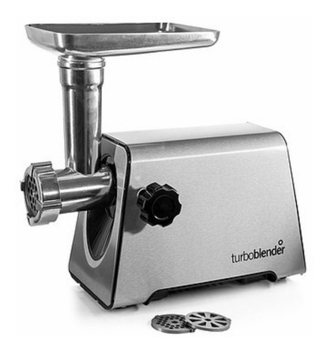 Picadora De Carne Turboblender Acero C/ 3 Discos + Embutidor