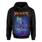 Blusa Moletom Full Megadeath Ótima Qualidade C/ Capuz