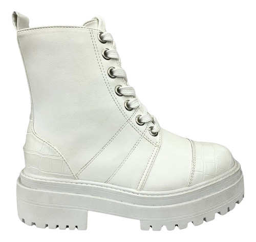 Coturno Harty Calcados 03/2022 522.4264 Croco/branco