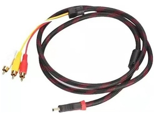 Cable Hdmi A 3 Rca Digital Audio Video 1.5m - Calidad Hd