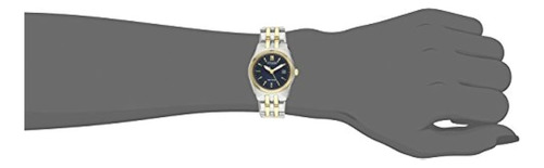 Citizen Mujeres Eco-drive Reloj De Acero Inoxidable Con Fech