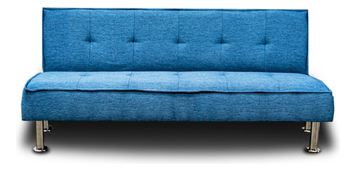 Futon Sofa Cama Color Turquesa Clickoportuno