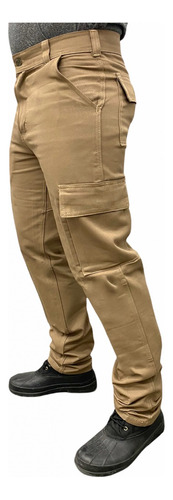 Pantalon Cargo De Trabajo Reforzado Maxima Calidad