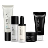 Activz Emora Sist Renovador Facial Set Completo+cosmetiquera