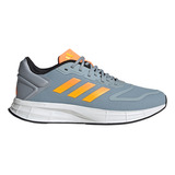 Tenis Hombre adidas Duramo Sl  2.0 - Azul-naranja