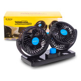 Ventilador Duplo Portátil Automotivo 12v