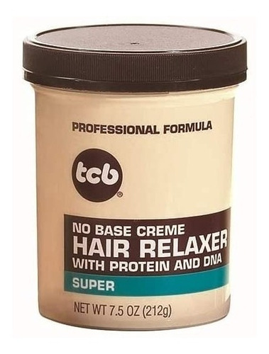 Hair Relaxer Tcb Super Crema Alisador 212 - g a $97
