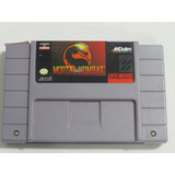  Id 901 Mortal Kombat Snes Original Super Nintendo