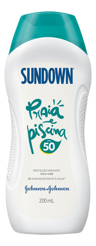 Sundown Praia E Piscina Fps 50 - Protetor Solar 200ml Blz