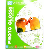 Papel Fotográfico Photo Glossy Carta 20 Hojas 