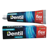 Kit 12 Creme Dental Dentil Flex 70g Menta Com Flúor Ativo