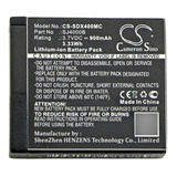 Batería Para Sportcam Sdx400mc 900mah 3.7v Litio Ion