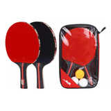 Raqueta Ping Pong Profesional Vollo Impulse + 02 Pelotas 3