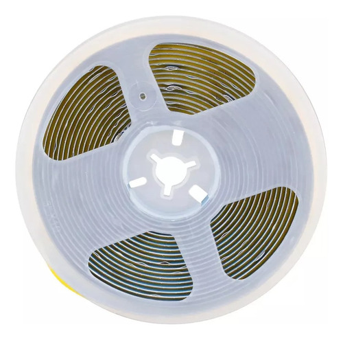 Fita Led Cob 20w 24v Ip20 5m Branco Neutro + Fonte 100w 24v